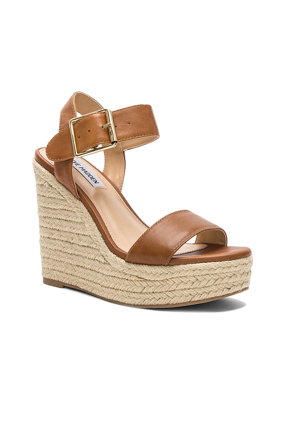 view 2 of 5 SANDALES SANTORINI in Cognac Leather