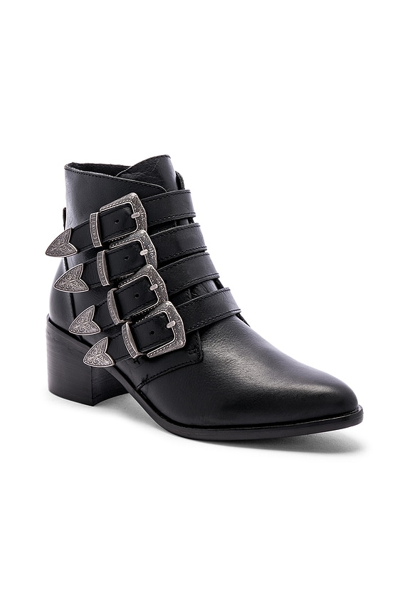 view 2 of 5 BOTÍN BILLEY in Black Leather