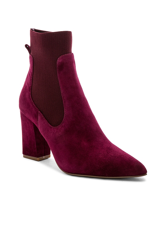 view 2 of 5 Richter Bootie in Burgundy Suede