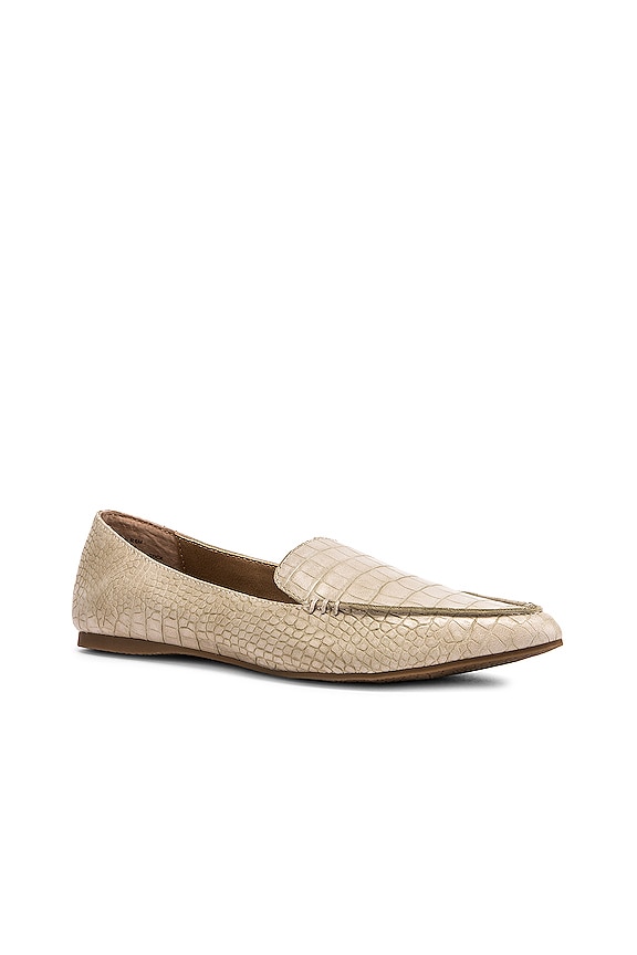 view 2 of 5 Feather Loafer in Taupe Crocco