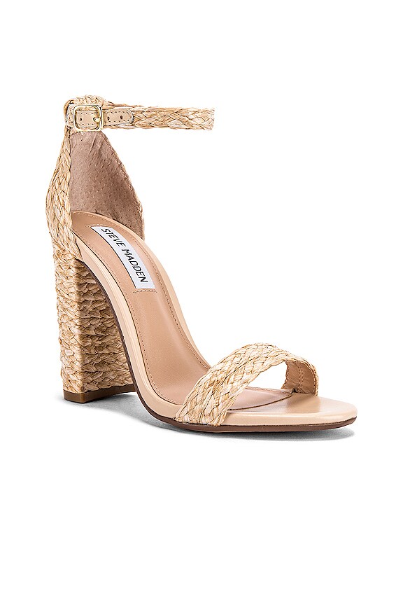 view 2 of 5 Carrson Heel in Raffia