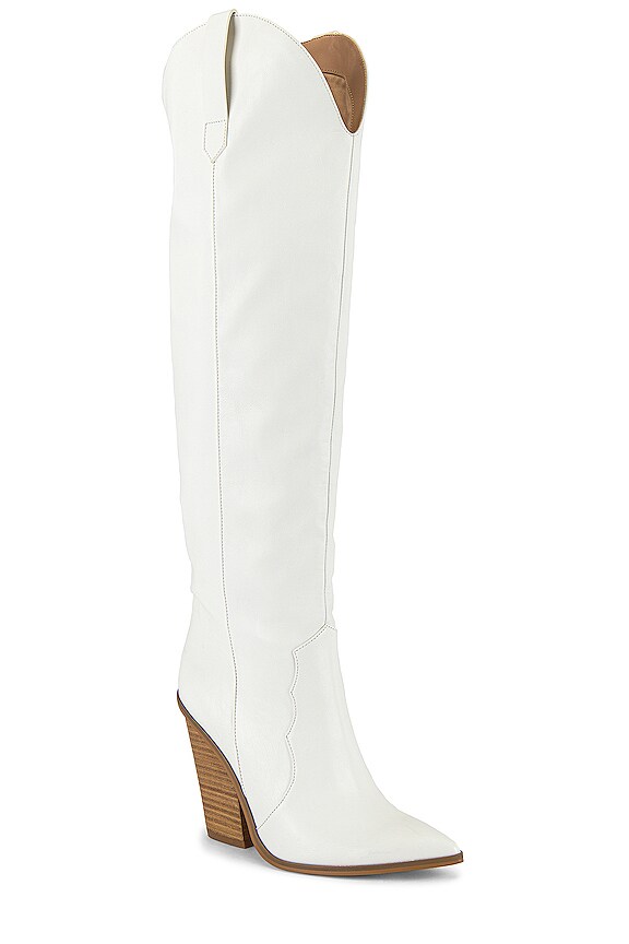 view 2 of 5 Ranger Boot in White Leather