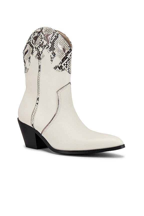 view 2 of 5 Howdy Boot in White Leather