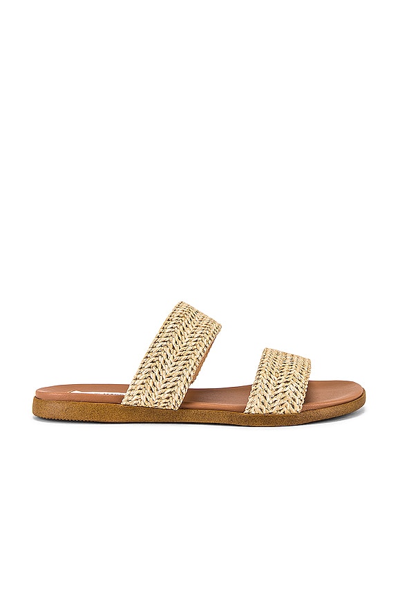 Steve Madden Dual Sandal in Natural Raffia | REVOLVE