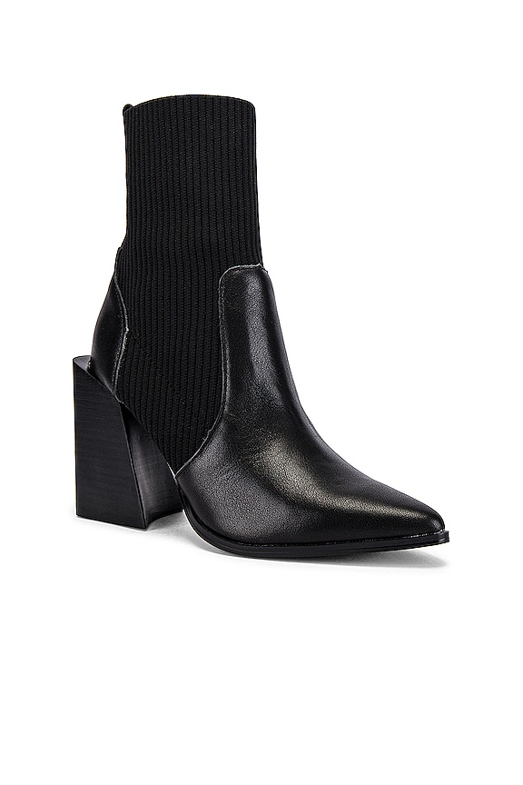 view 2 of 5 BOTTINES TACKLE in Black Leather