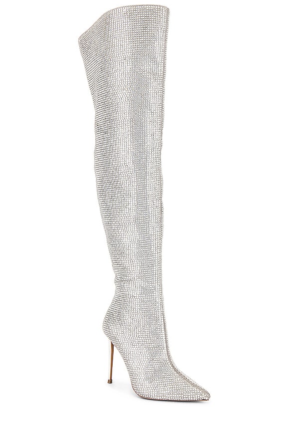view 2 of 5 Skyscraper Boot in Rhinestone