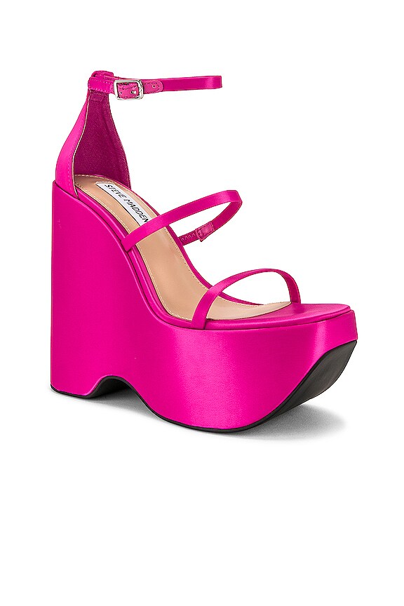 view 2 of 5 Varia Wedge in Fuchsia