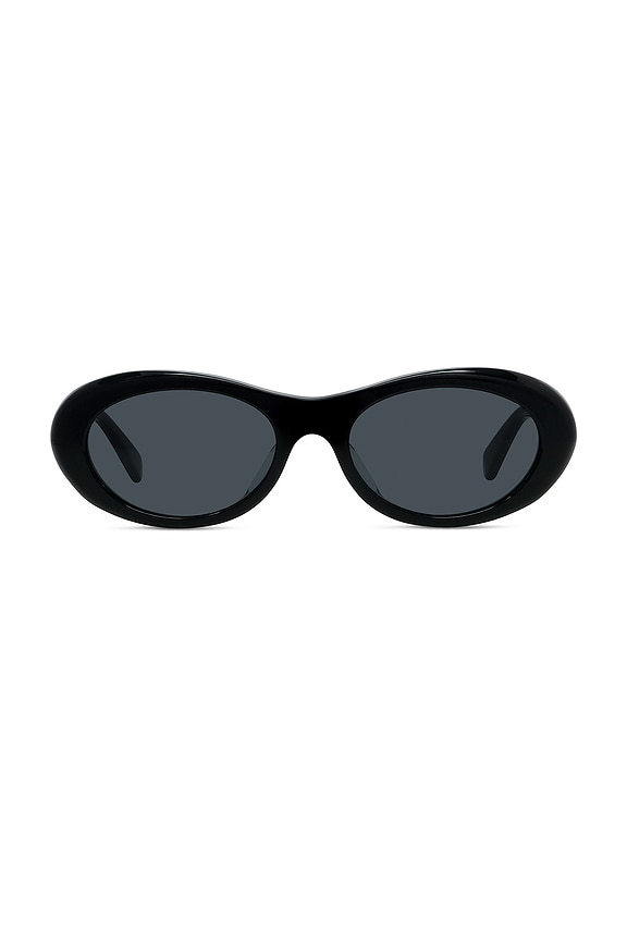 view 1 of 3 Falabella Sunglasses in Shiny Black & Smoke
