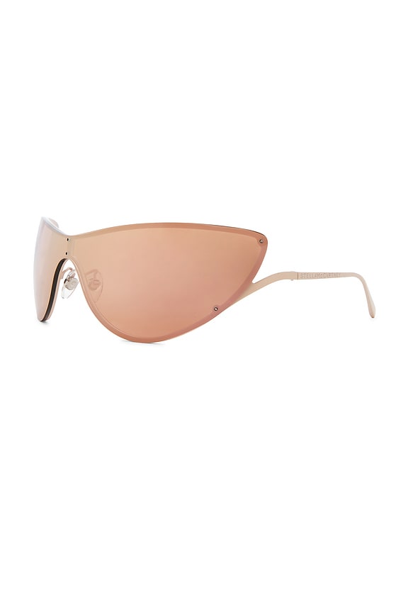 view 2 of 3 GAFAS DE SOL RUNWAY in Shiny Pink Gradient & Violet Mirror