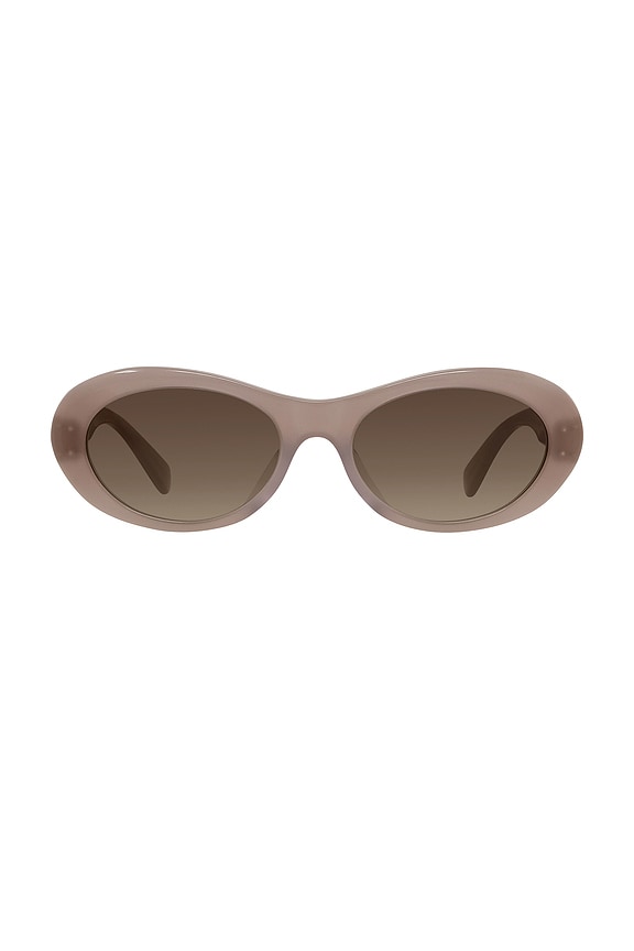 view 1 of 3 GAFAS DE SOL FALABELLA in Shiny Opaline Taupe & Gradient Brown