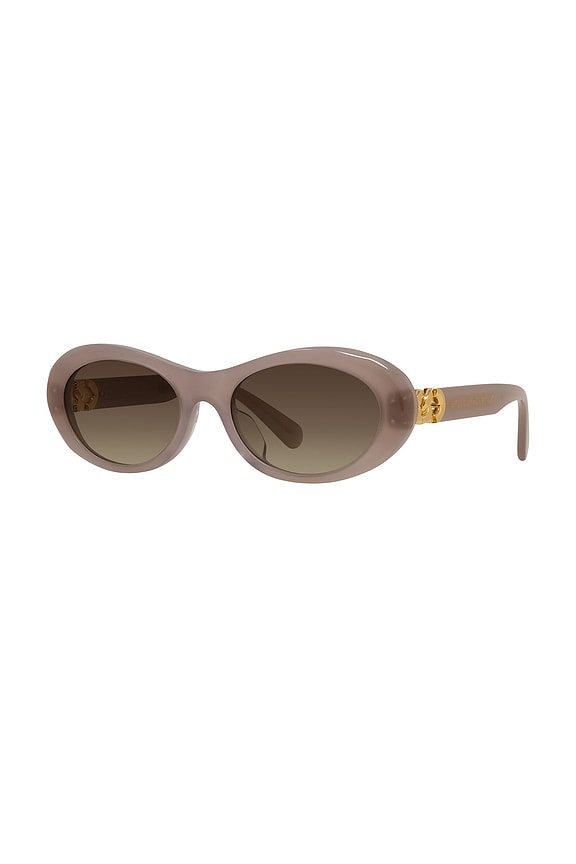 view 2 of 3 GAFAS DE SOL FALABELLA in Shiny Opaline Taupe & Gradient Brown