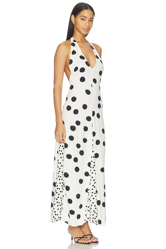 view 2 of 3 Susmie's Maria Dress in White & Black