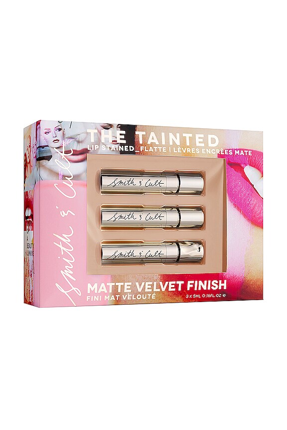 Smith & Cult Lip Trio Set in Mad Heat & Lovesucker & Kissing Tiny