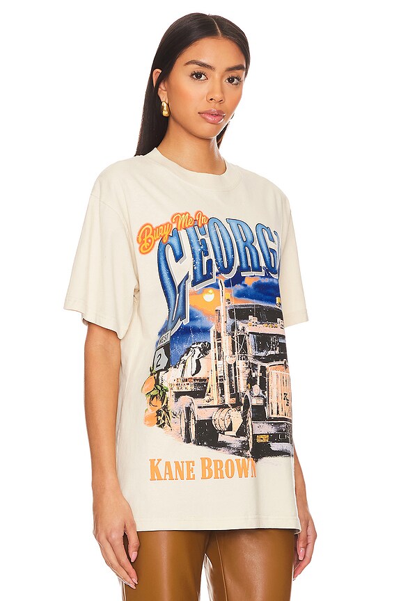 view 2 of 4 Kane Brown Bury Me In Georgia Tee in Cream