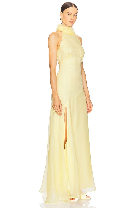 view 2 of 3 Noelle Gown in Yellow