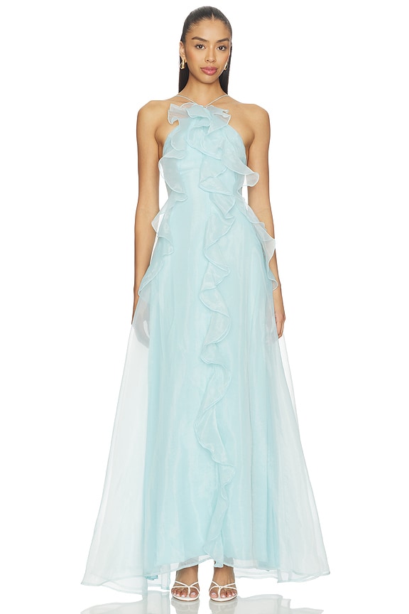 view 1 of 3 Bela Dress in Capri Blue