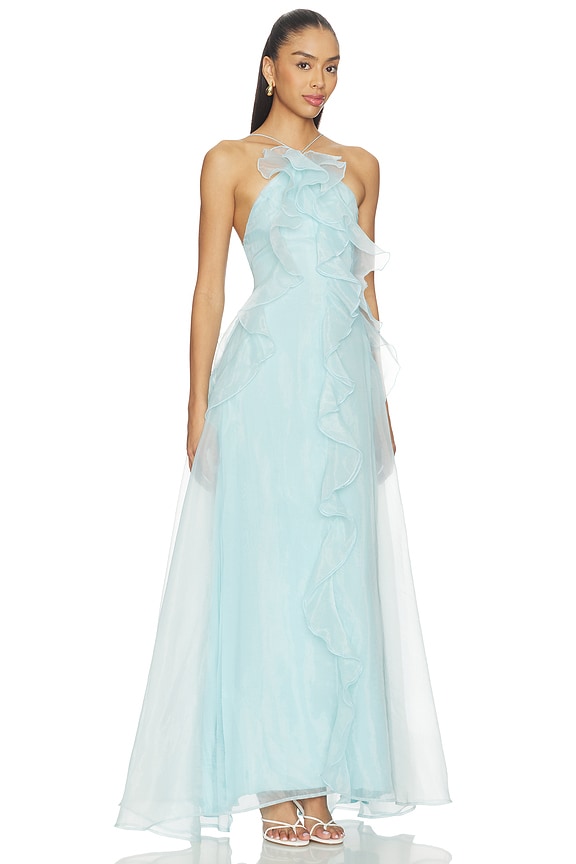 view 2 of 3 Bela Dress in Capri Blue