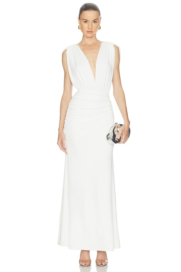view 2 of 4 Sabine Dress in White