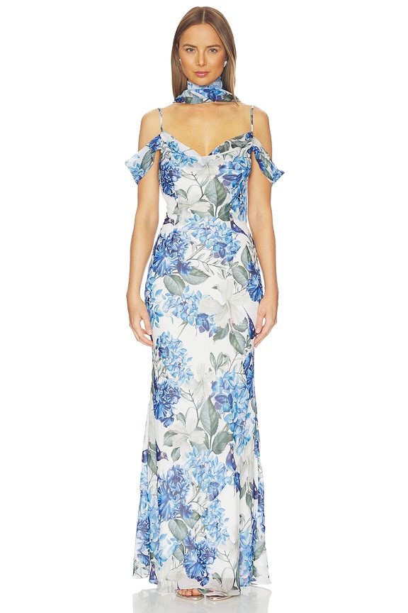 view 1 of 4 ROBE ROSALIE in Capri Flora