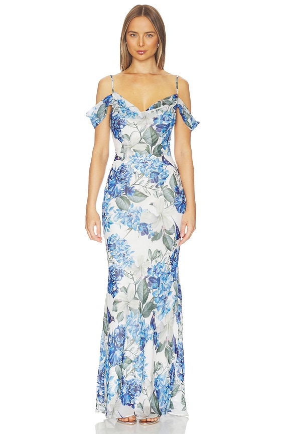 view 2 of 4 ROBE ROSALIE in Capri Flora