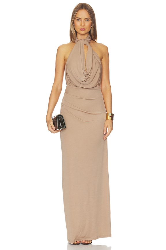 view 1 of 4 ROBE CLEMENTINE in Stone