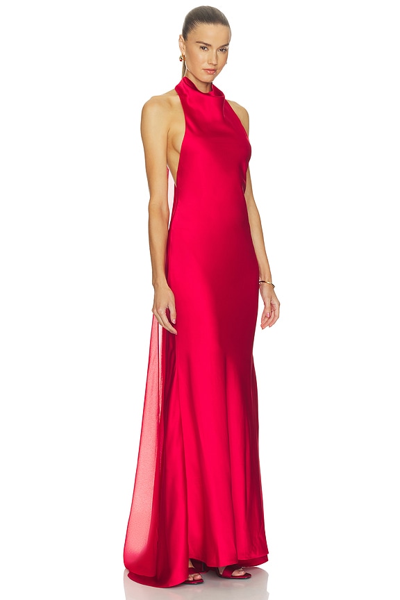 view 2 of 3 Petra Gown in Red