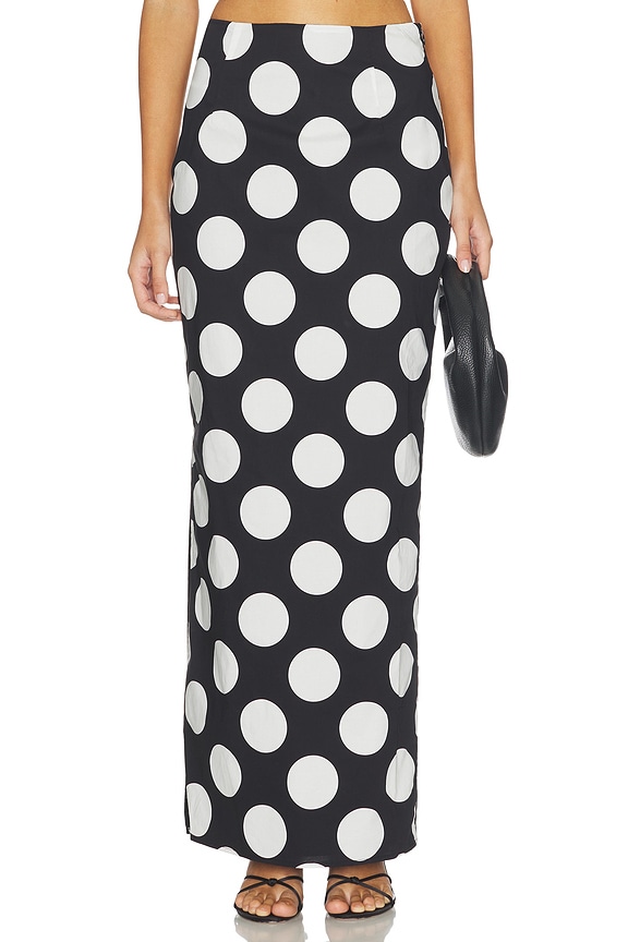 view 1 of 6 Milano Skirt in Polka Dots