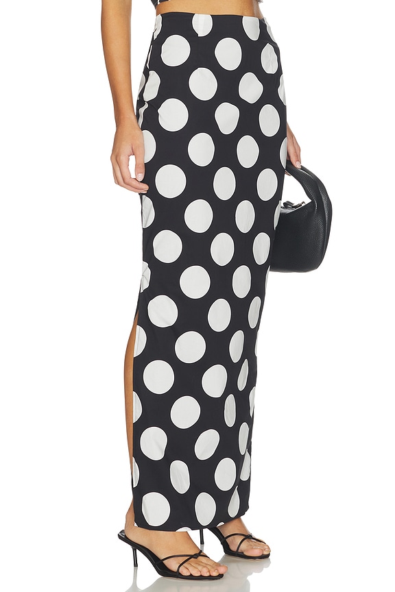 view 2 of 6 Milano Skirt in Polka Dots