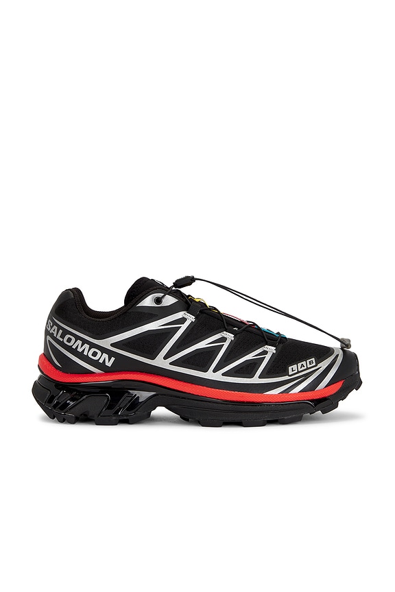 view 1 of 6 ZAPATILLA DEPORTIVA XT-6 in Black & Fiery Red