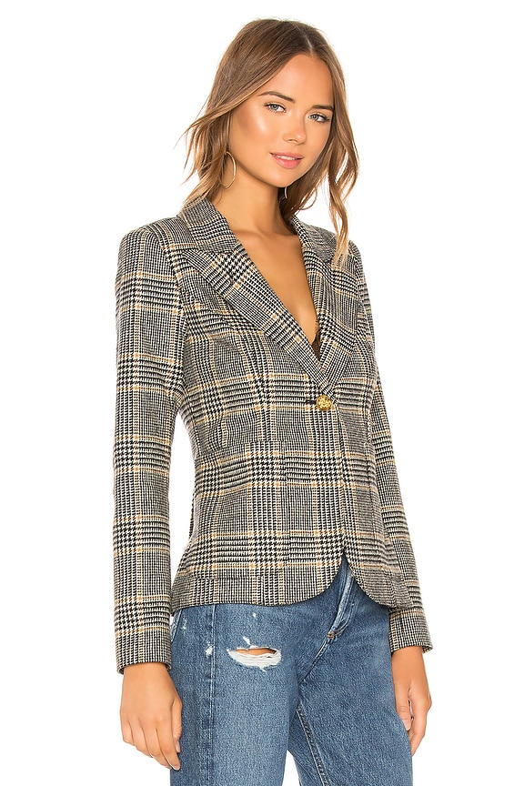 view 2 of 4 Duchess Blazer in Camel & Black