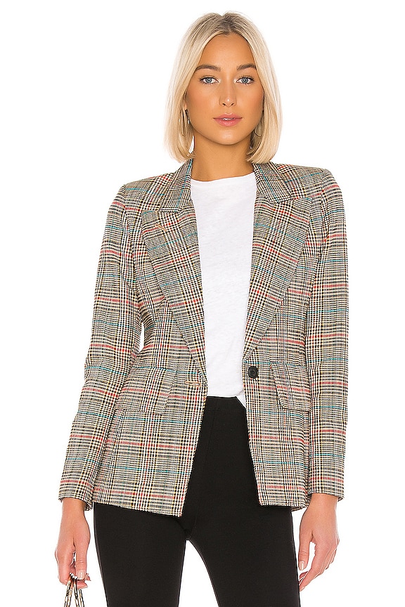 Smythe Lounge Blazer in Multi Glen Check | REVOLVE