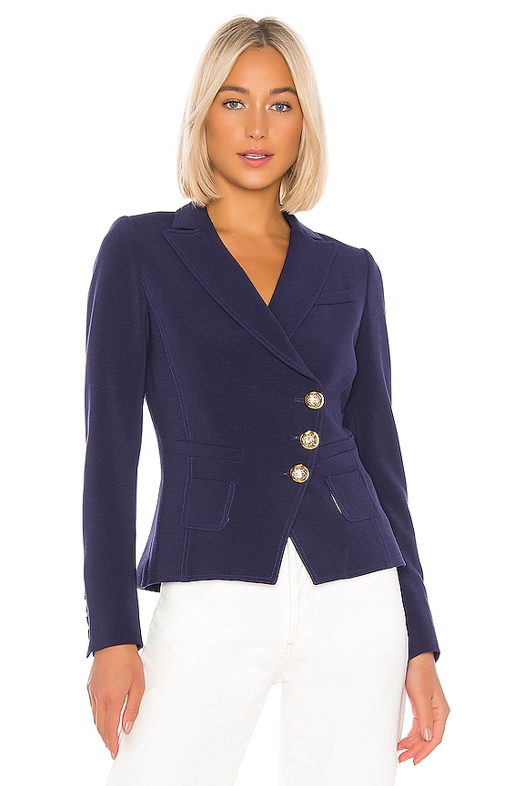 view 2 of 5 Wrap Blazer in Navy