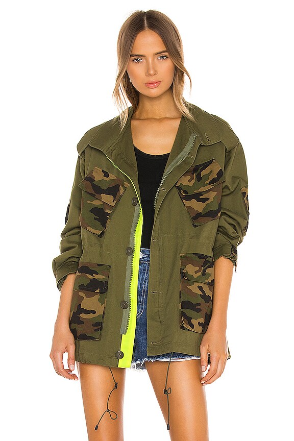 Smythe Surplus Jacket in Woodland Camo | REVOLVE