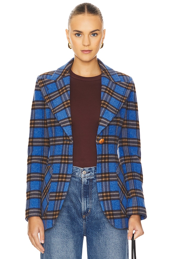 view 2 of 5 Patch Pocket Birkin Blazer in French Blue