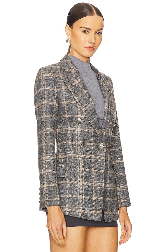 view 2 of 4 NOT A DB 블레이저 in Dove Plaid