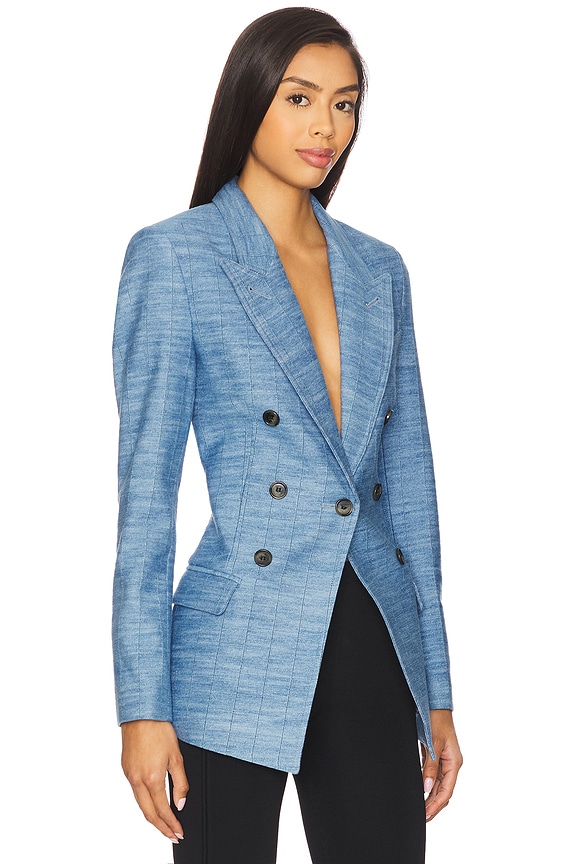 view 2 of 4 Not A Db Blazer in Blue Multi