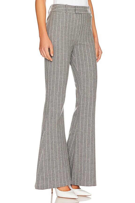 view 2 of 4 Bootcut Pant in Flannel Pinstripe