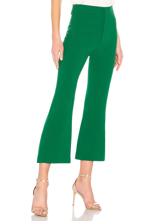 view 2 of 4 Cropped Kick Pant in Kelly Green