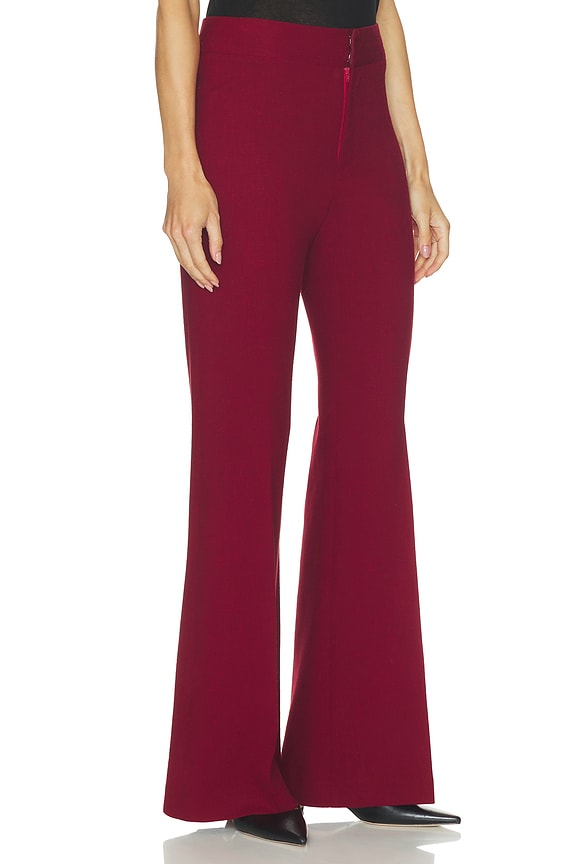 view 2 of 6 Classic Pant in Garnet Fleck