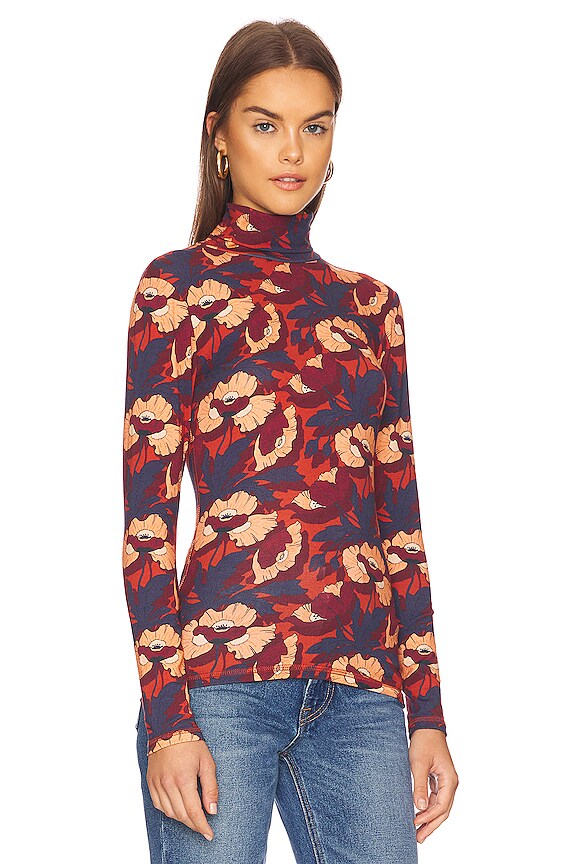 view 2 of 4 Turtleneck in Garnet Poppy