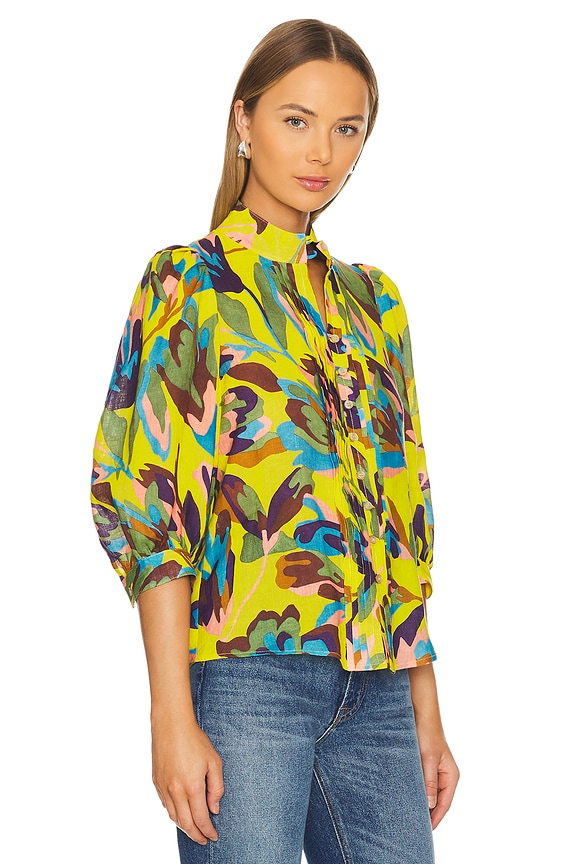 view 2 of 4 БЛУЗКА FRONTIER in Tropical Yellow