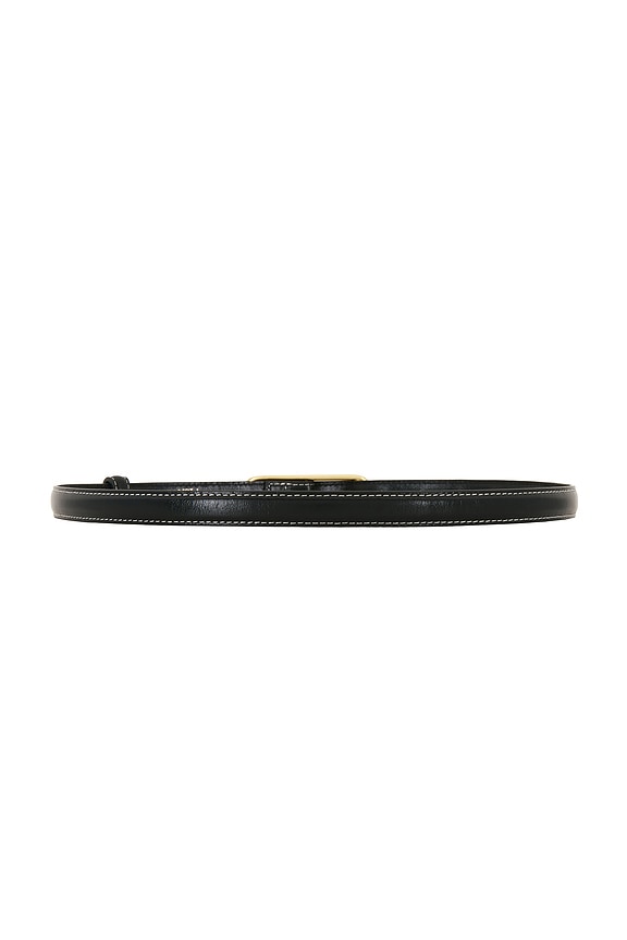 view 2 of 3 The Aya Belt in Black Vegetable