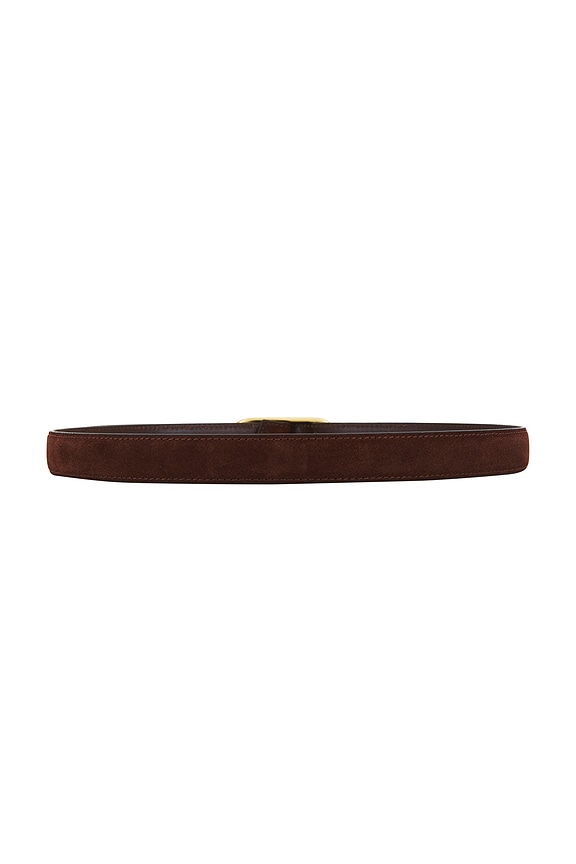 view 2 of 3 CEINTURE MIRA in Espresso Suede