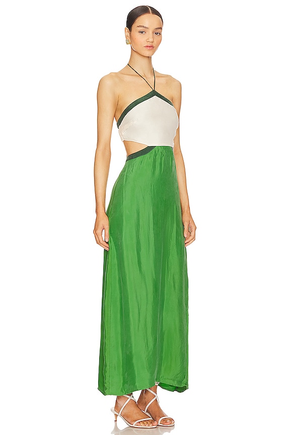 view 2 of 3 VESTIDO HAZEL in Bottle Green