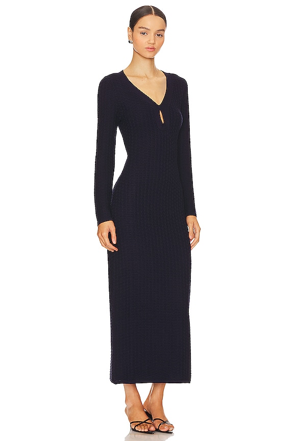 view 2 of 3 The Antonia Dress in Navy