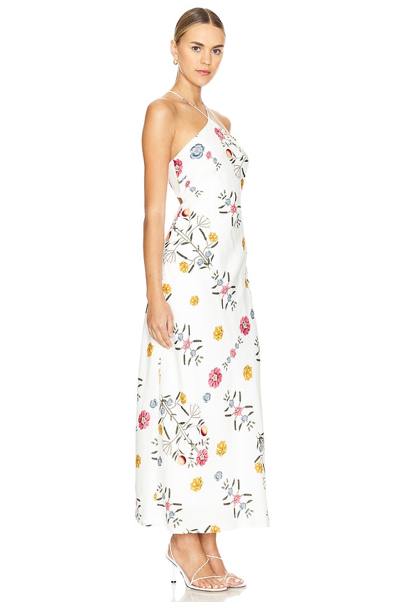 view 2 of 3 The Cabesa Dress in Dahlia Floral
