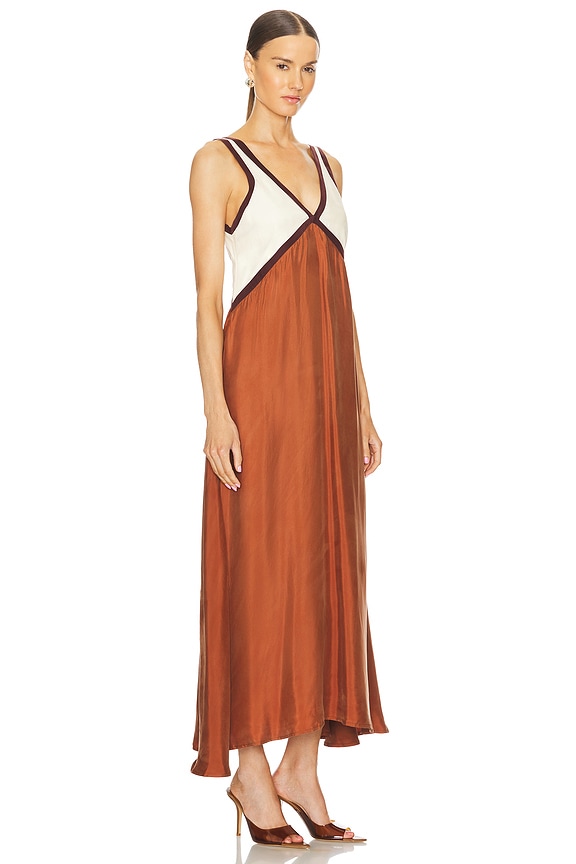 view 2 of 3 NAOMI マキシドレス in Ochre