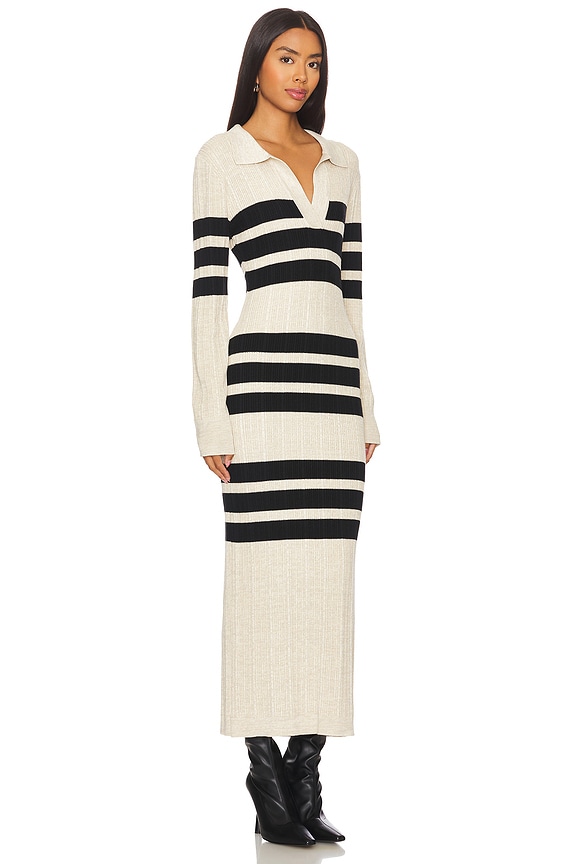 view 2 of 3 The Lourdes Knit Dress in Almond Noir