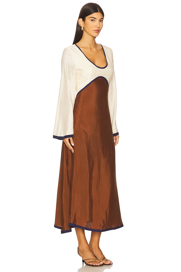 view 2 of 3 ROBE ROSALIND in Tawny