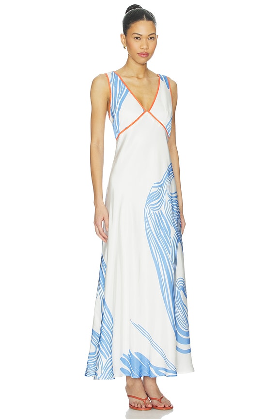 view 2 of 4 ROBE THE MADELEINE in Sorrento Print